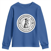 Punxsutawney Phil Groundhog Day Youth Sweatshirt Funny Woodchuck Day 1887