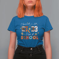 I Survived 67 33 Days Of School T Shirt For Women Funny 100th Days of School 67 Sport Lover - Wonder Print Shop