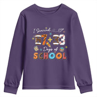 I Survived 67 33 Days Of School Youth Sweatshirt Funny 100th Days of School 67 Sport Lover - Wonder Print Shop