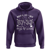 Bruh It Is My 67 33 Days Of School Hoodie 100th Days Of School Funny 67 Groovy Checkered