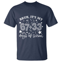 Bruh It Is My 67 33 Days Of School T Shirt 100th Days Of School Funny 67 Groovy Checkered