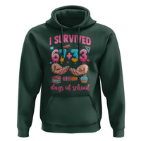 I Survived 67 33 Days Of School Hoodie Funny 100 Days of School 67 Ice Cream Drip - Wonder Print Shop