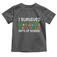 I Survived 67 33 Days Of School Toddler T Shirt Funny 100 Days of School 67 Pixel Game - Wonder Print Shop