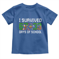 I Survived 67 33 Days Of School Toddler T Shirt Funny 100 Days of School 67 Pixel Game - Wonder Print Shop
