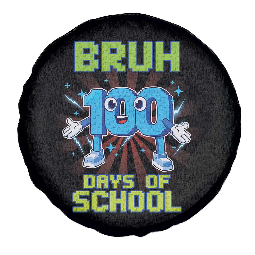 Bruh I Survived 67 33 Days Of School Spare Tire Cover Funny 100th Days of School 67 Game Meme