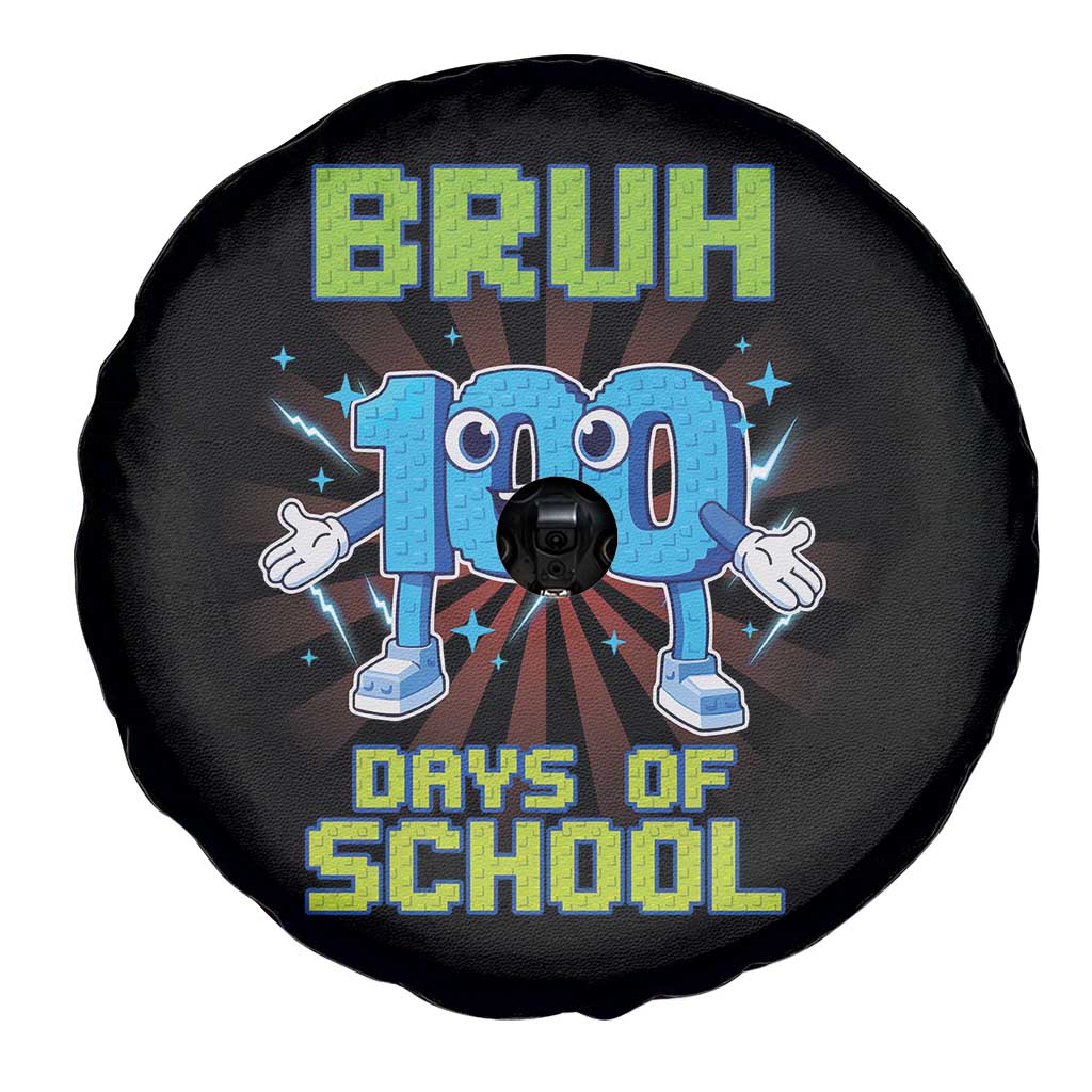 Bruh I Survived 67 33 Days Of School Spare Tire Cover Funny 100th Days of School 67 Game Meme