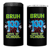 Bruh I Survived 67 33 Days Of School 4 in 1 Can Cooler Tumbler Funny 100th Days of School 67 Game Meme