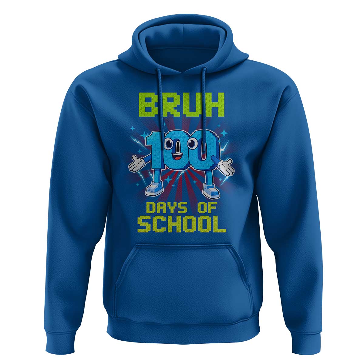 Bruh I Survived 67 33 Days Of School Hoodie Funny 100th Days of School 67 Game Meme - Wonder Print Shop