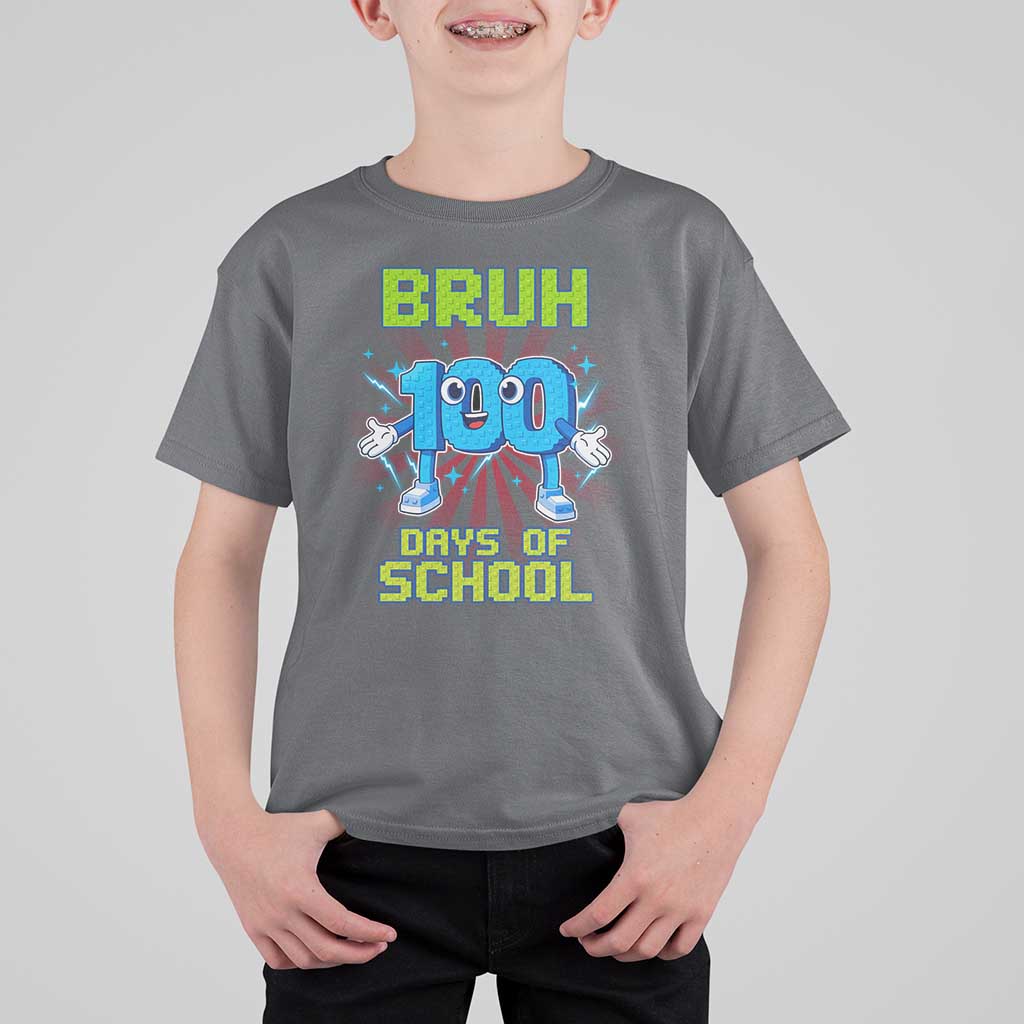 Bruh I Survived 67 33 Days Of School T Shirt For Kid Funny 100th Days of School 67 Game Meme - Wonder Print Shop