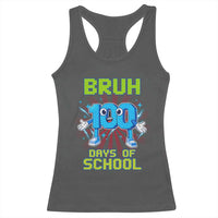 Bruh I Survived 67 33 Days Of School Racerback Tank Top Funny 100th Days of School 67 Game Meme - Wonder Print Shop