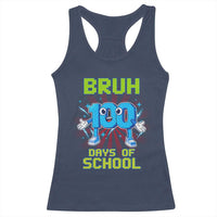 Bruh I Survived 67 33 Days Of School Racerback Tank Top Funny 100th Days of School 67 Game Meme - Wonder Print Shop