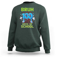 Bruh I Survived 67 33 Days Of School Sweatshirt Funny 100th Days of School 67 Game Meme - Wonder Print Shop