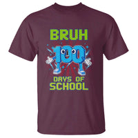 Bruh I Survived 67 33 Days Of School T Shirt Funny 100th Days of School 67 Game Meme - Wonder Print Shop