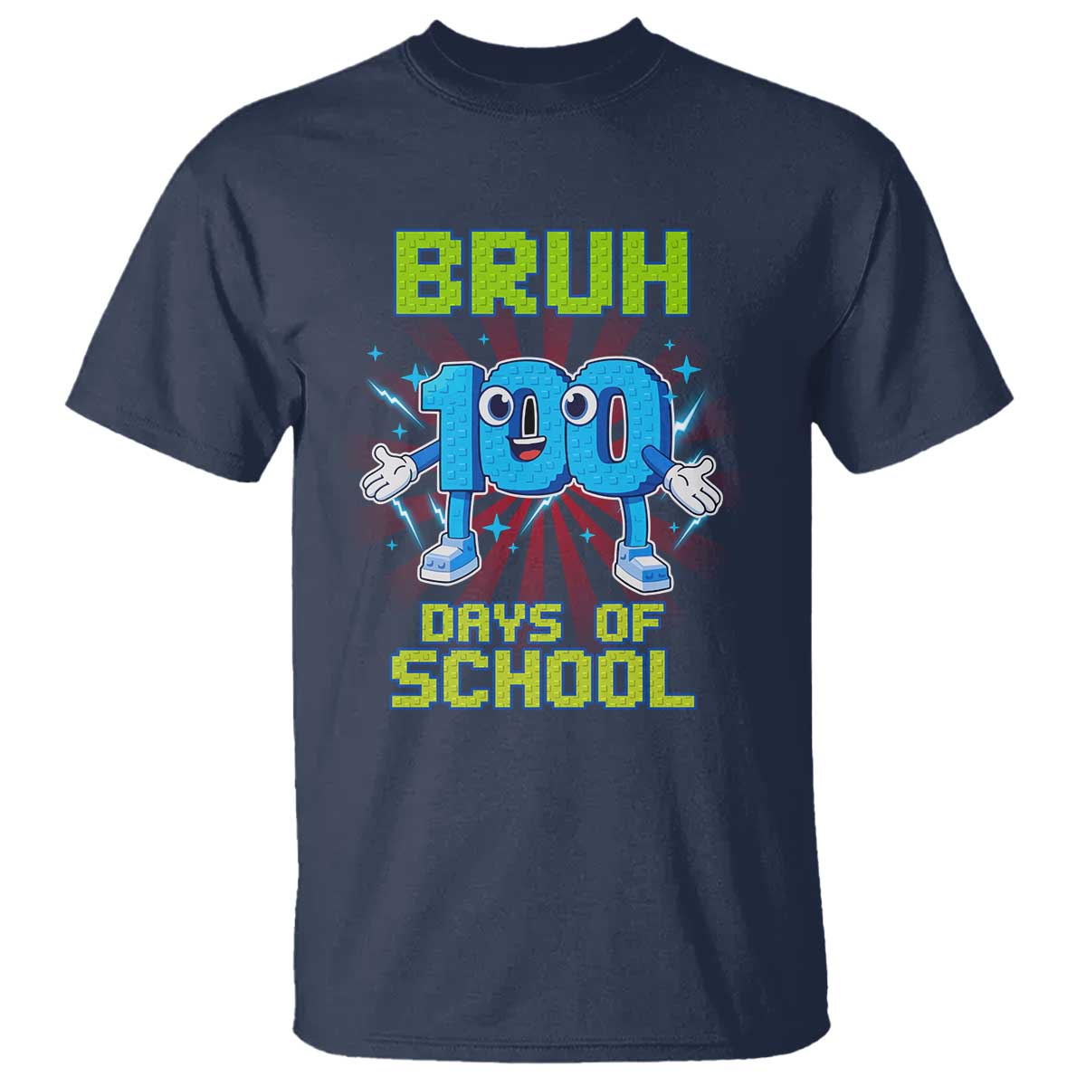 Bruh I Survived 67 33 Days Of School T Shirt Funny 100th Days of School 67 Game Meme - Wonder Print Shop