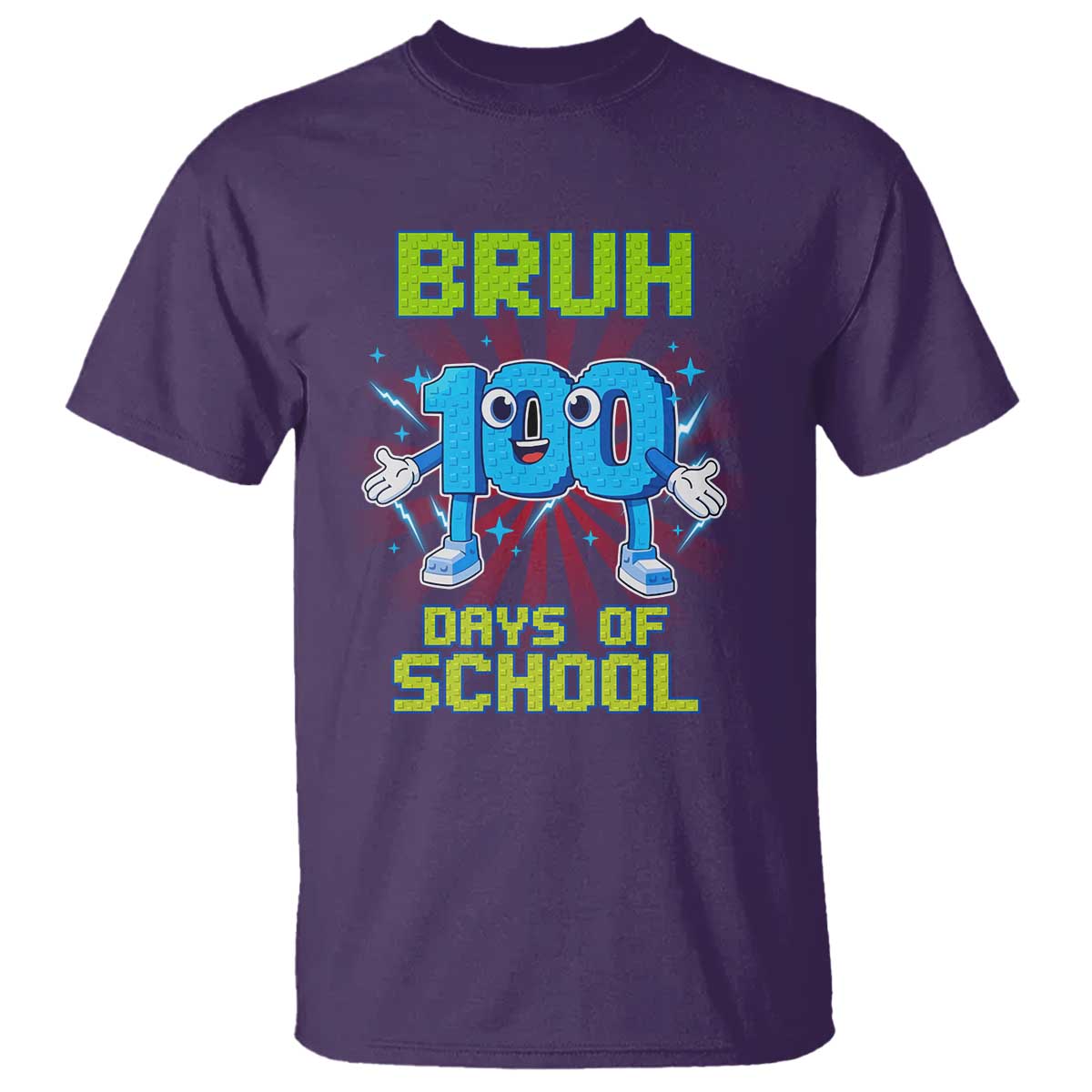 Bruh I Survived 67 33 Days Of School T Shirt Funny 100th Days of School 67 Game Meme - Wonder Print Shop