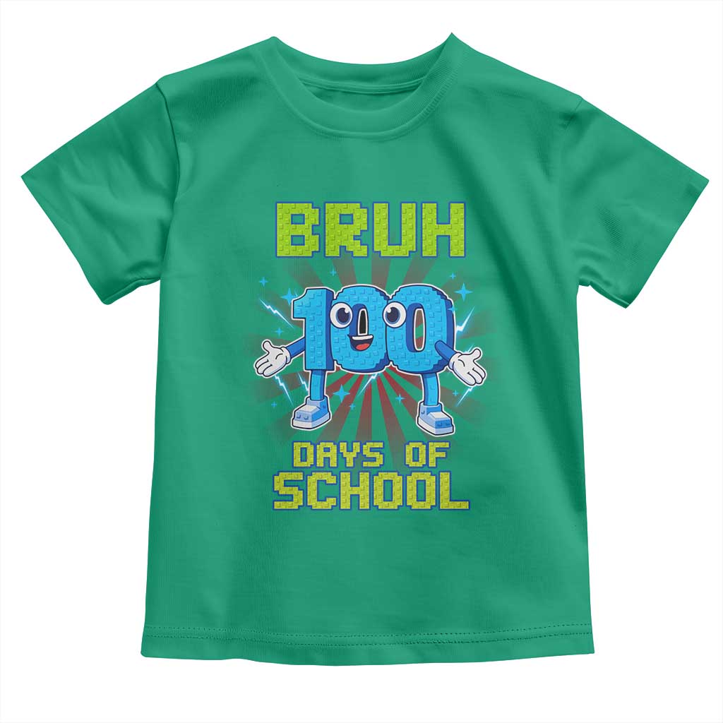 Bruh I Survived 67 33 Days Of School Toddler T Shirt Funny 100th Days of School 67 Game Meme - Wonder Print Shop