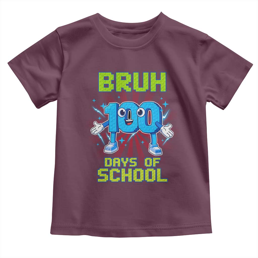 Bruh I Survived 67 33 Days Of School Toddler T Shirt Funny 100th Days of School 67 Game Meme - Wonder Print Shop