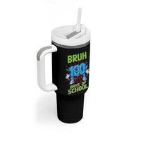 Bruh I Survived 67 33 Days Of School Tumbler With Handle Funny 100th Days of School 67 Game Meme