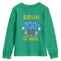 Bruh I Survived 67 33 Days Of School Youth Sweatshirt Funny 100th Days of School 67 Game Meme - Wonder Print Shop