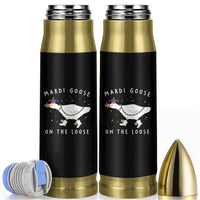 Mardi Goose On The Loose Bullet Tumbler Funny Mardi Gras Carnival Parade