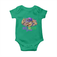 Funny Mardi Gras Six Seven Bruh Baby Onesie 67 Meme Mardigator Alligator