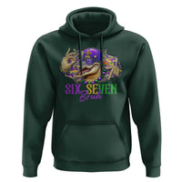 Funny Mardi Gras Six Seven Bruh Hoodie 67 Meme Mardigator Alligator