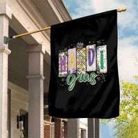 Mardi Gras Garden Flag New Orleans Carnival Girly Fat Tuesday