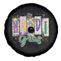 Mardi Gras Spare Tire Cover New Orleans Carnival Girly Fat Tuesday