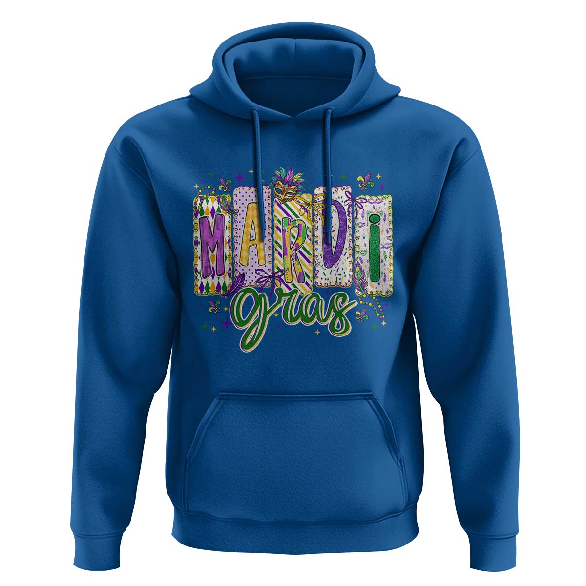 Mardi Gras Hoodie New Orleans Carnival Girly Fat Tuesday