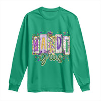 Mardi Gras Long Sleeve Shirt New Orleans Carnival Girly Fat Tuesday