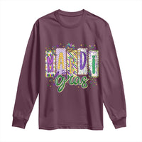Mardi Gras Long Sleeve Shirt New Orleans Carnival Girly Fat Tuesday