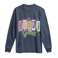 Mardi Gras Long Sleeve Shirt New Orleans Carnival Girly Fat Tuesday