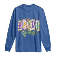 Mardi Gras Long Sleeve Shirt New Orleans Carnival Girly Fat Tuesday