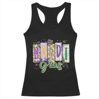 Mardi Gras Racerback Tank Top New Orleans Carnival Girly Fat Tuesday