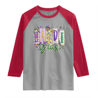 Mardi Gras Raglan Shirt New Orleans Carnival Girly Fat Tuesday