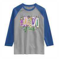 Mardi Gras Raglan Shirt New Orleans Carnival Girly Fat Tuesday