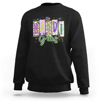Mardi Gras Sweatshirt New Orleans Carnival Girly Fat Tuesday
