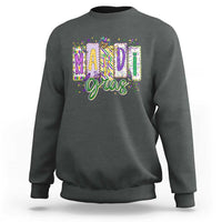 Mardi Gras Sweatshirt New Orleans Carnival Girly Fat Tuesday