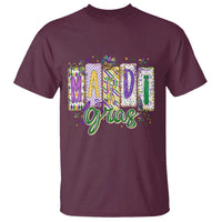 Mardi Gras T Shirt New Orleans Carnival Girly Fat Tuesday