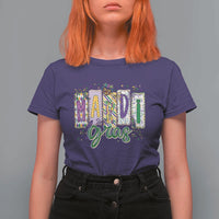 Mardi Gras T Shirt For Women New Orleans Carnival Girly Fat Tuesday