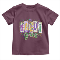 Mardi Gras Toddler T Shirt New Orleans Carnival Girly Fat Tuesday