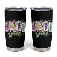 Mardi Gras Tumbler Cup New Orleans Carnival Girly Fat Tuesday