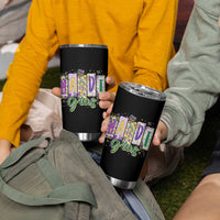 Mardi Gras Tumbler Cup New Orleans Carnival Girly Fat Tuesday