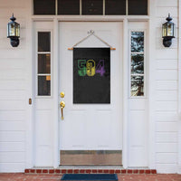 Mardi Gras 504 Nola New Orleans Louisiana LA Garden Flag