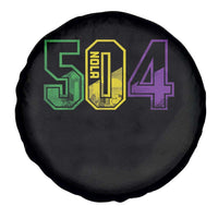 Mardi Gras 504 Nola New Orleans Louisiana LA Spare Tire Cover