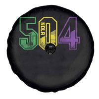Mardi Gras 504 Nola New Orleans Louisiana LA Spare Tire Cover