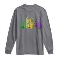 Mardi Gras 504 Nola New Orleans Louisiana LA Long Sleeve Shirt