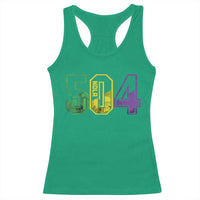 Mardi Gras 504 Nola New Orleans Louisiana LA Racerback Tank Top
