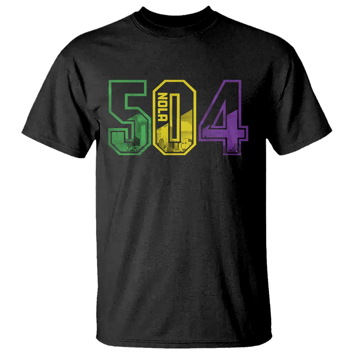 Mardi Gras 504 Nola New Orleans Louisiana LA T Shirt