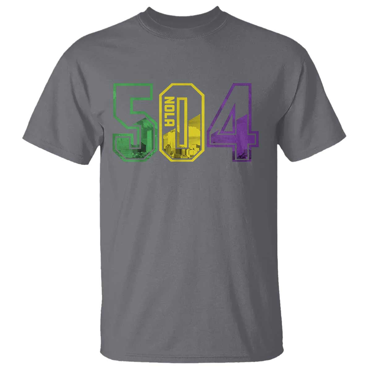 Mardi Gras 504 Nola New Orleans Louisiana LA T Shirt